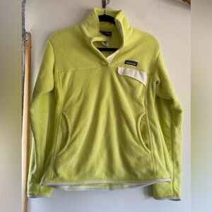 Patagonia Yellow Retool Fleece